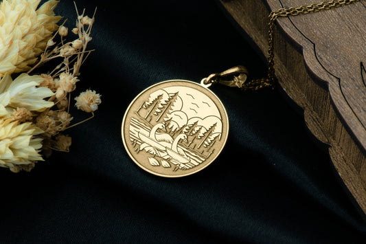 Swan Lake Necklace: Bird Jewelry