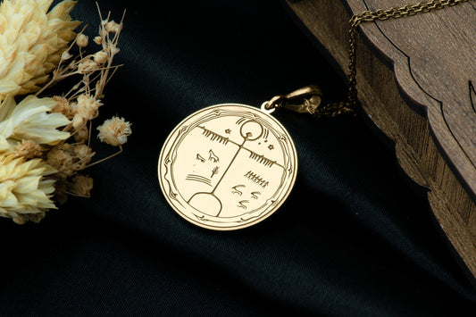 Tengri Necklace: Sky God Pendant