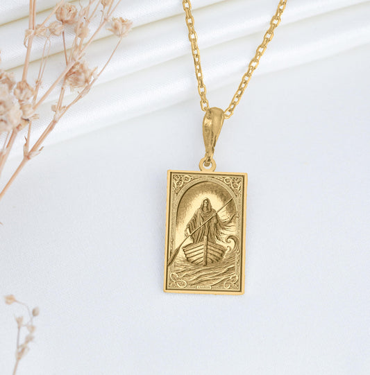 Charon Pendant: Greek Mythology Necklace