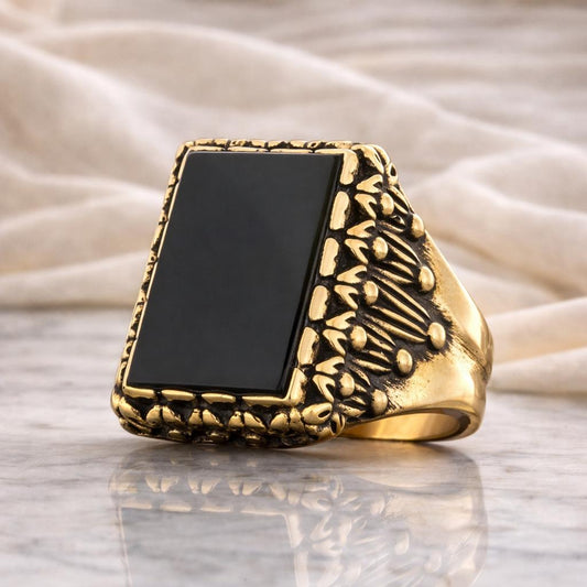 Tiger Eye Stone Silver Ring