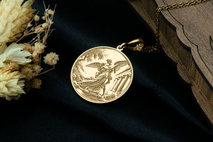 Cupid and Psyche Pendant