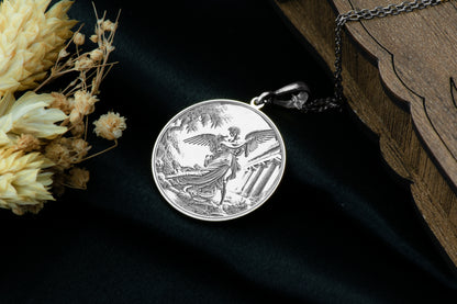 Cupid and Psyche Pendant