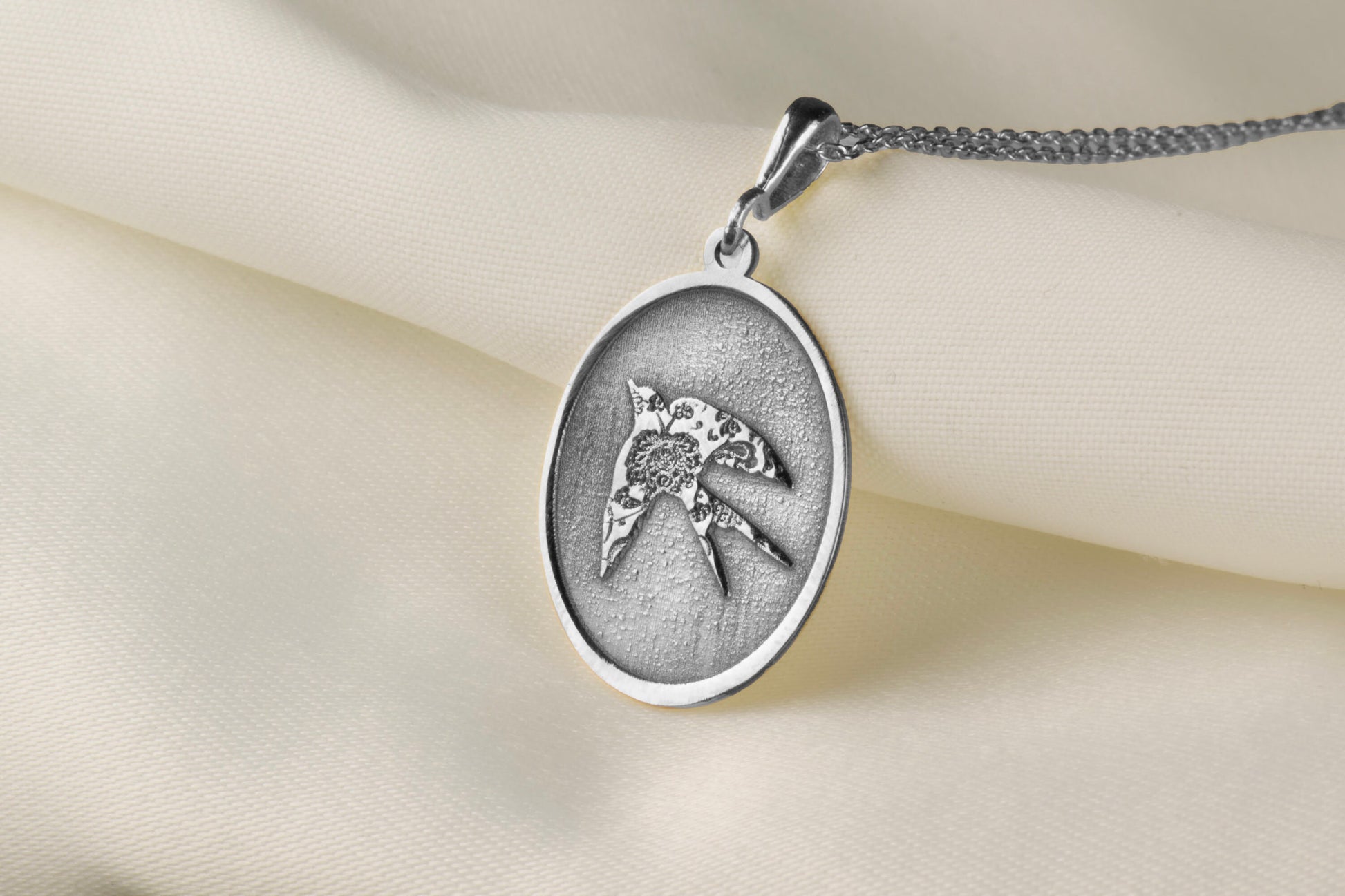 Swallow Bird Pendant Necklace