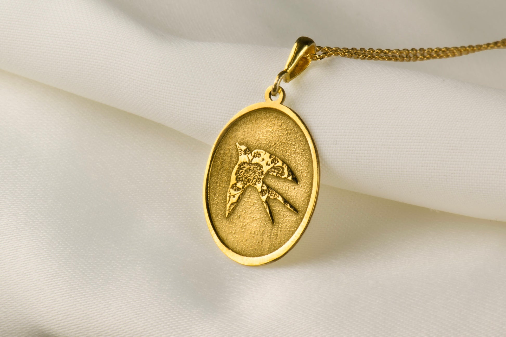 Swallow Bird Pendant Necklace