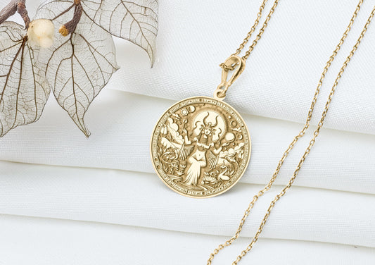 Hathor Goddess Necklace: Egyptian Feminist Jewelry