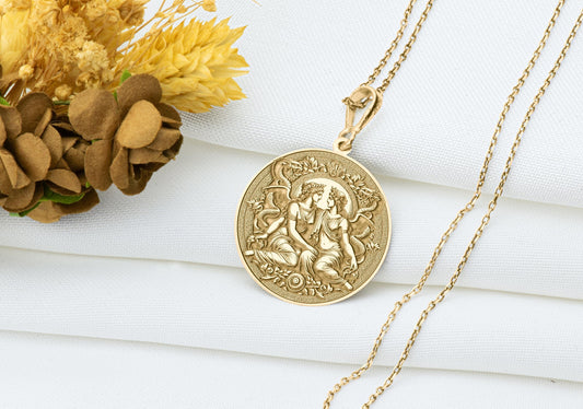 WLW Necklace: Double Venus Pendant, Pride Jewelry