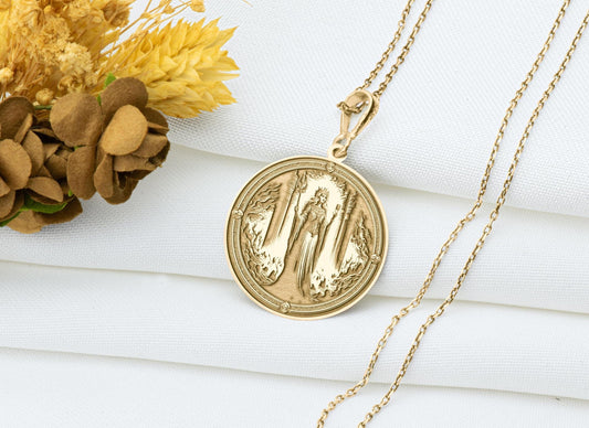 Ereshkigal Pendant: Sumerian Underworld Goddess Necklace, Sacred Shadow Charm