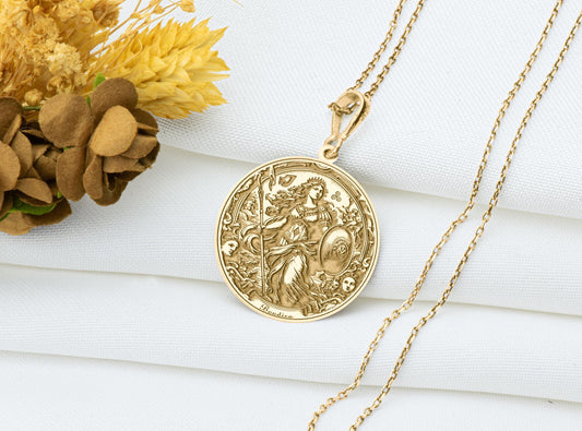 Boudica Pendant: Celtic Warrior Queen Necklace