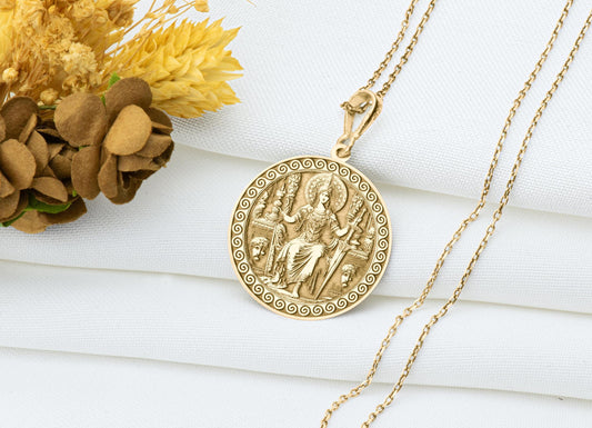 Boudica Necklace: Celtic Warrior Queen Pendant, Iceni Tribe Charm