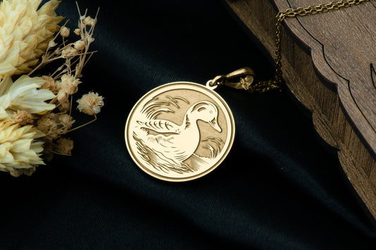 Duck Pendant Necklace