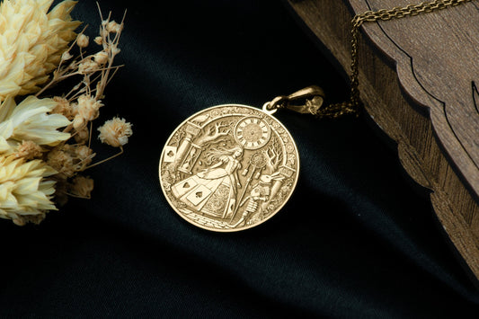 Alice Pendant: Wonderland Necklace