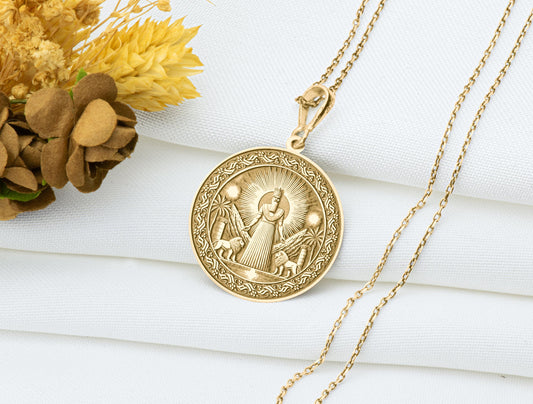 Utu Pendant: Sumerian Sun God Necklace, Celtic Tree Amulet, Truth Talisman, Shamash Charm