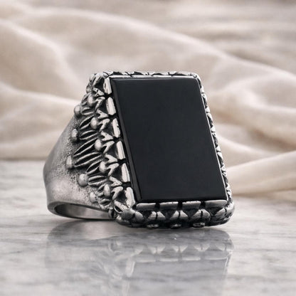 Tiger Eye Stone Silver Ring