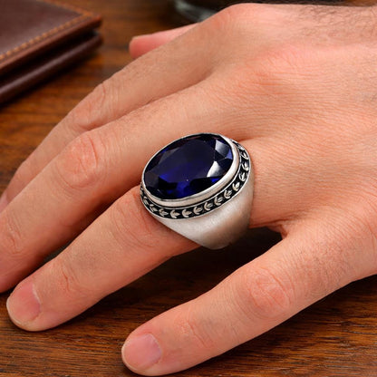 Aquamarine Stone Sterling Silver Ring: Symbol of Serenity, Clarity